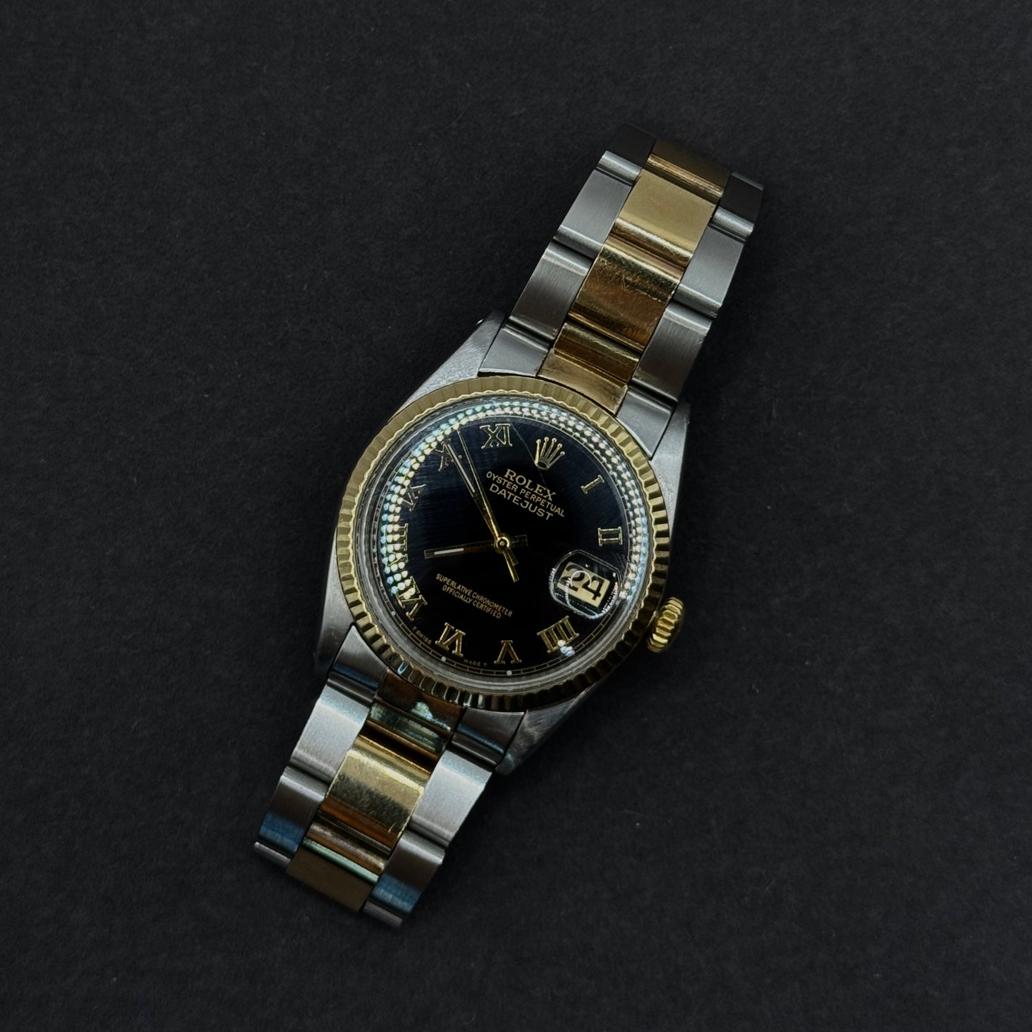 .Rolex Two Tone Datejust 36mm.