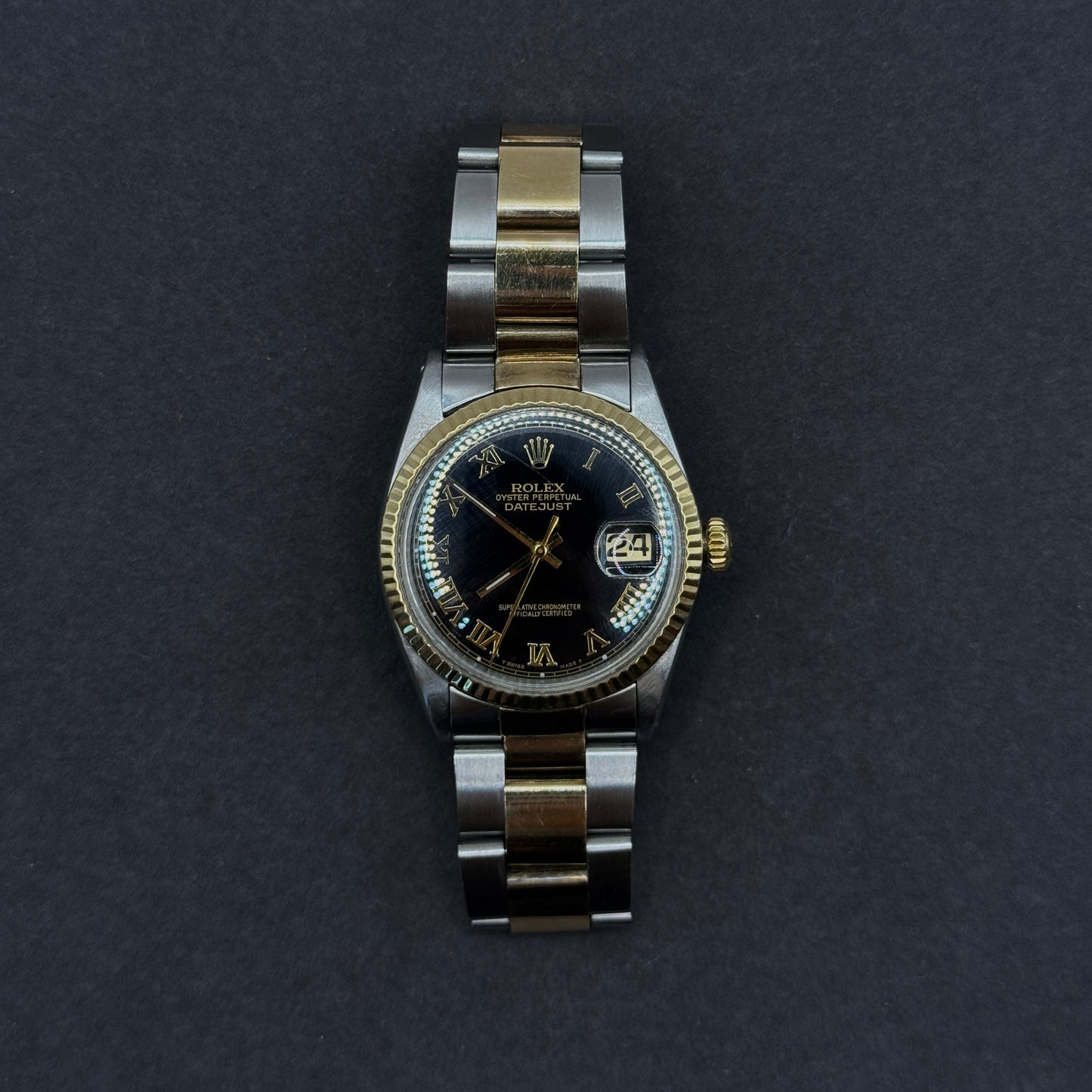 .Rolex Two Tone Datejust 36mm.