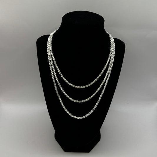 Silver Rope Chain